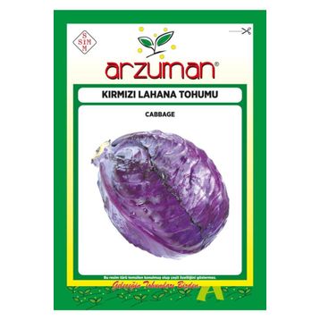 Arzuman 10 gr Kırmızı Mor Lahana Tohumu
