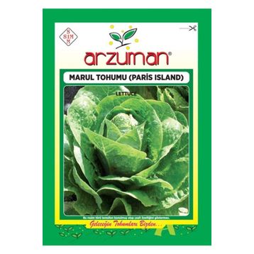 Arzuman 10 gr Marul Tohumu Tam Göbekli Marul Paris Island