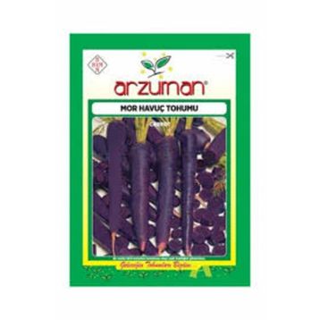 Arzuman 10 gr Mor Havuç Tohumu
