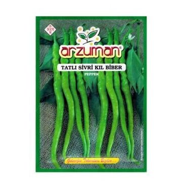 Arzuman 10 gr Tatlı Kıl Biber Tohumu