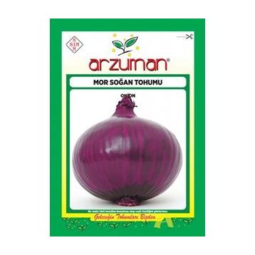 Arzuman 1250 Adet Mor Soğan Tohumu
