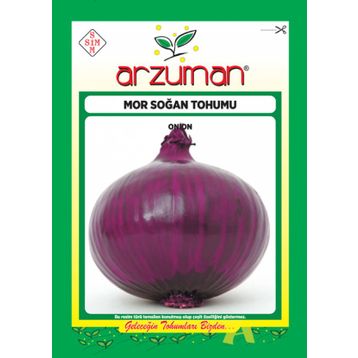 Arzuman 1250 Adet Mor Soğan Tohumu