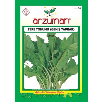 Arzuman 25 Gr Tere Tohumu Geniş Yapraklı Tere