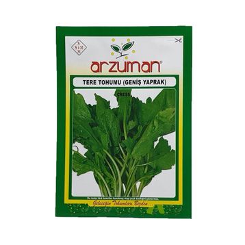 Arzuman 25 Gr Tere Tohumu Geniş Yapraklı Tere