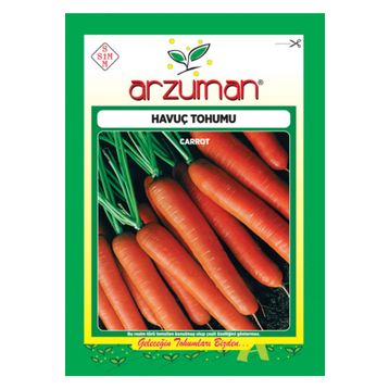 Arzuman 5 Gr Havuç Tohumu