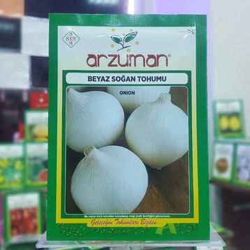Arzuman 5 gr Kar Beyazı Beyaz Soğan Tohumu