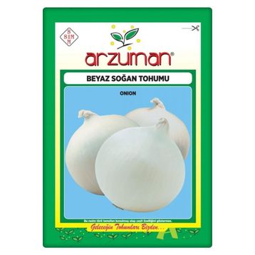 Arzuman 5 gr Kar Beyazı Beyaz Soğan Tohumu