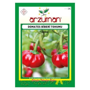 Arzuman Domates Biberi Tohumu