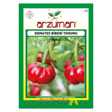 Arzuman Domates Biberi Tohumu