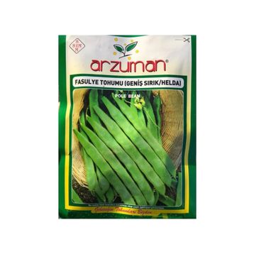Arzuman Fasulye Geniş Helda 50 gr Tohum