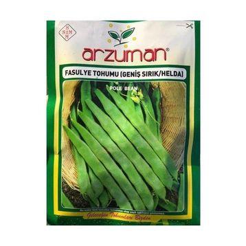 Arzuman Fasulye Geniş Helda 50 gr Tohum
