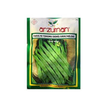 Arzuman Fasulye Geniş Helda 50 gr Tohum