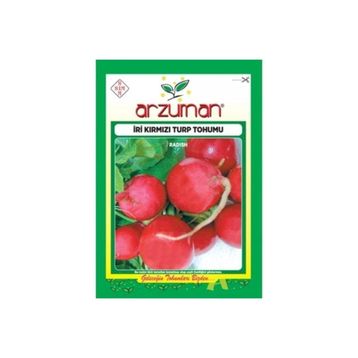 Arzuman İri Kırmızı Turp Tohumu