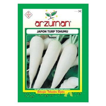 Arzuman İthal Japon Turp Sebze Tohumu