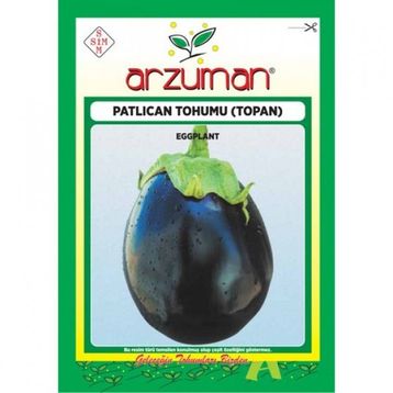 Arzuman Küçük Çiftlik 10 gr Top Patlıcan Tohumu