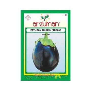 Arzuman Küçük Çiftlik 10 gr Top Patlıcan Tohumu