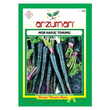 Arzuman Mor Siyah Havuç Tohumu