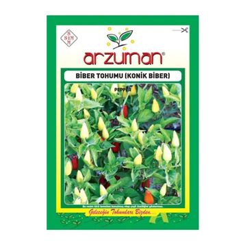 Arzuman Sebze Konik Biber Tohumu