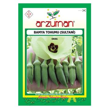 Arzuman Sultani Bamya 10 gr Tohum