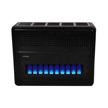 As Royal HR 11000 G DT Siyah 11 Kw Duvar Tipi Hermetik Doğalgaz Sobası