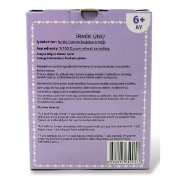 Aşçı Anne 250 gr Bebek İrmiği