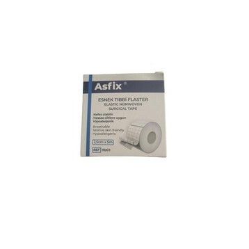 Asfix 2.5 cm x 5 mt Esnek Tıbbi Flaster