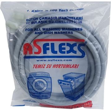 Asflexs 5 M Filitreli Çamaşır/Bulaşık Makinesi Temiz Su Hortumu