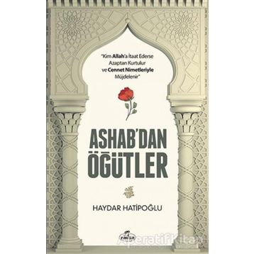 Ashab'dan Öğütler / Haydar Hatipoğlu / Ravza Yayınları