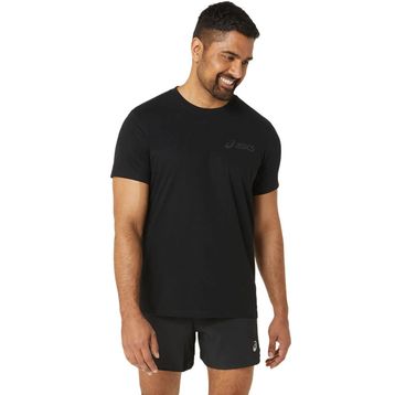 Asics 2031E659-001 Chest Siyah Koşu Erkek T-shirt