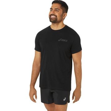 Asics 2031E659-001 Chest Siyah Koşu Erkek T-shirt