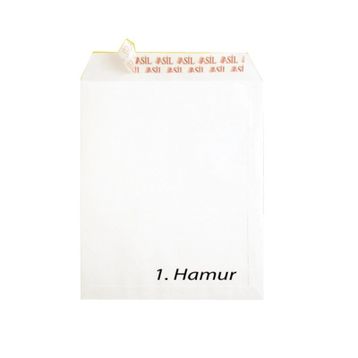 Asil 110 gr 500'lü 17x25 cm Extra Torba Zarf