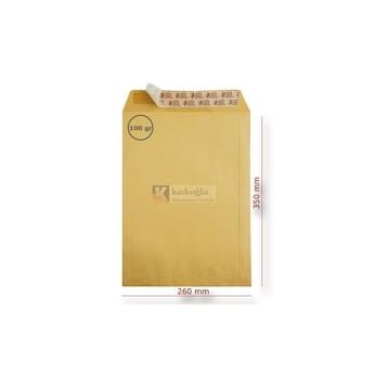Asil Formula 100 gr 250'li 26x35 cm Torba Zarf