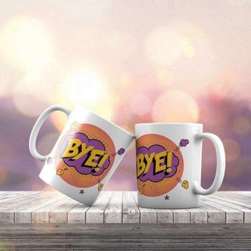 Asilmeydan Pop Art Serisi Bye Kupa
