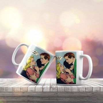 Asilmeydan Pop Art Serisi- Get Me A Coffee Hediyelik Kupa Bardak