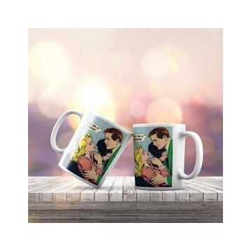 Asilmeydan Pop Art Serisi- Get Me A Coffee Hediyelik Kupa Bardak