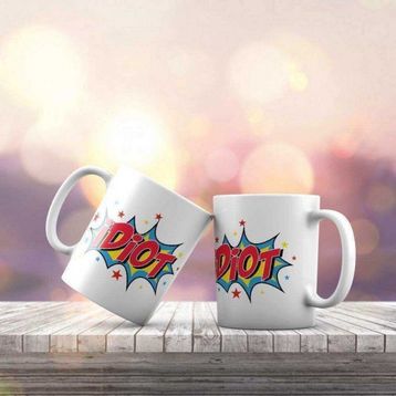Asilmeydan Pop Art Serisi- Idiot Hediyelik Kupa Bardak