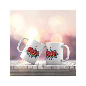 Asilmeydan Pop Art Serisi- Idiot Hediyelik Kupa Bardak