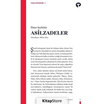 ASILZADELER - ÖMER SEYFETTIN