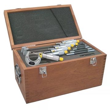 Asimeto AS-101668 0-150x0.01 mm Mekanik Mikrometre Seti