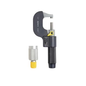 Asimeto AS-108010 0-25x0.01 mm Numaratörlü Dış Çap Mikrometre