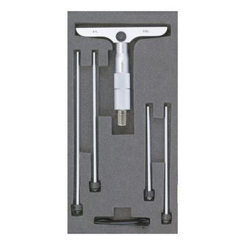 Asimeto AS-201040 0-100x0.01 mm Mekanik Derinlik Mikrometre
