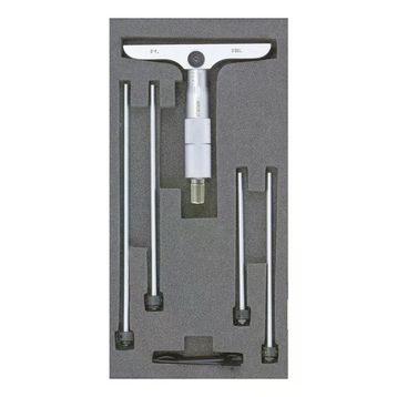 Asimeto AS-201040 0-100x0.01 mm Mekanik Derinlik Mikrometre