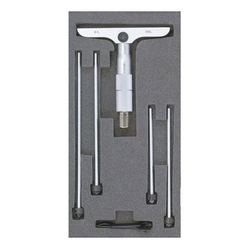 Asimeto AS-201040 0-100x0.01 mm Mekanik Derinlik Mikrometre