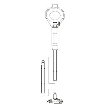 Asimeto AS-480010 18-35 125 mm Silindir Komparatörü Uzatma Çubuğu