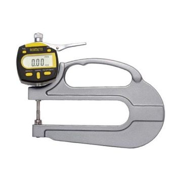 Asimeto AS-495 0-10 mm Kapasite 0.001 mm Hassasiyet 30 mm Derinlik Dijital Kalınlık Komparatörü