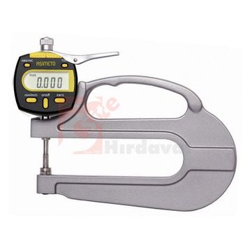 Asimeto AS-495 0-10 mm Kapasite 0.01 mm Hassasiyet 120 mm Derinlik Dijital Kalınlık Komparatörü