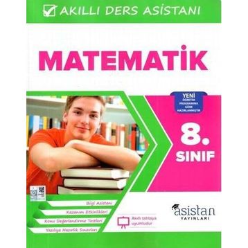 Asistan Yayınları 8. Sınıf Matematik Akıllı Ders Asistanı - Asistan Komisyon