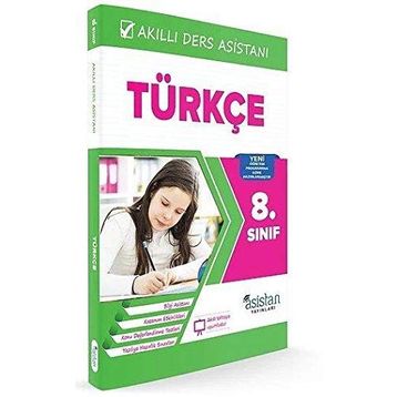 Asistan Yayınları 8. Sınıf Türkçe Akıllı Ders Asistanı - Asistan Komisyon