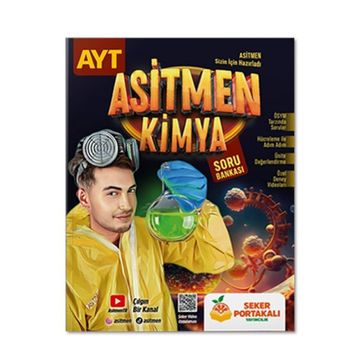 Asitmen AYT Kimya Soru Bankası - Şeker Portakalı Yayıncılık