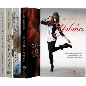 Aşk Macera Roman Seti 5 Kitap Takım
